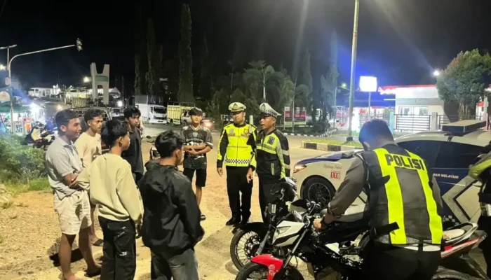 Polres Sijunjung Tertibkan Knalpot Brong dan Aksi Balap Liar