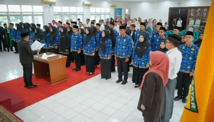 Bupati Tanah Datar Lantik 46 PNS Formasi 2024
