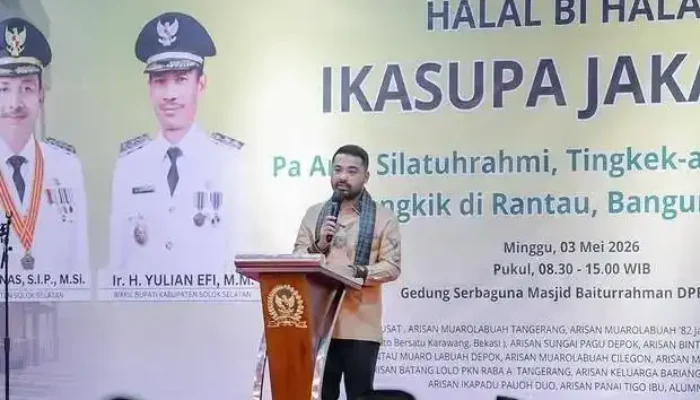 Zigo Rolanda Ajak Perantau Jaga Kekompakan Bangun Solok Selatan