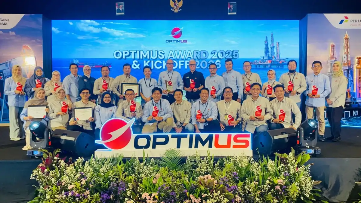 Pertamina Drilling berhasil meraih penghargaan OPTIMUS Award 2025 usai bukukan efisiensi operasional 12,8 juta dollar AS