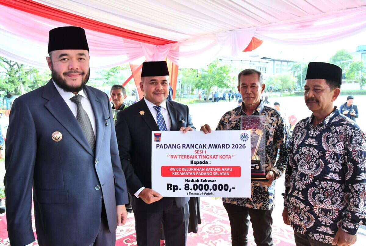 Upacara Peringatan ke-118 Tahun Harkitnas Pemko Padang, 20 Mei 2026 di Lapangan Upacara Balai Kota Padang, Aie Pacah. Foto : Istimewa