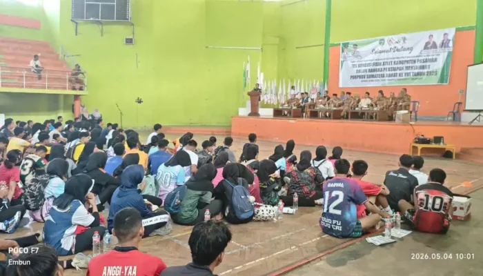 Pasaman Gelar Tes Fisik 400 Atlet Sambut Porprov 2026