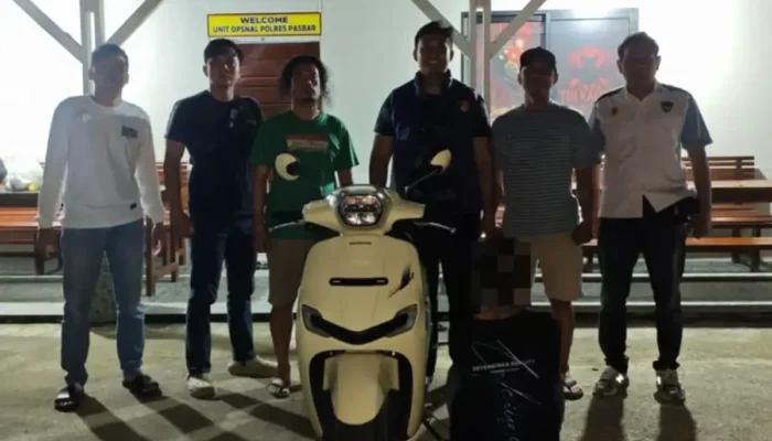 Polisi Amankan Anak yang Curi Motor Orang Tua di Pasbar