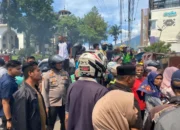 Polresta Bukittinggi Pastikan Situasi Kondusif Pasca Kebakaran di Kayu Kubu