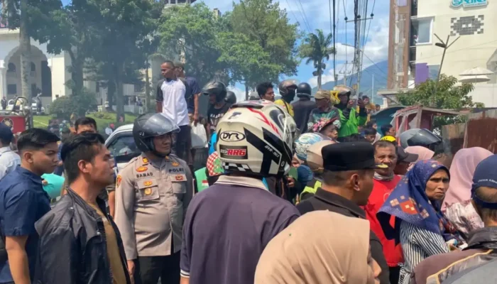 Polresta Bukittinggi Pastikan Situasi Kondusif Pasca Kebakaran di Kayu Kubu