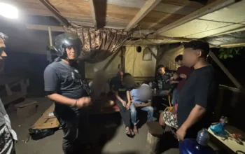 Polres Pasbar Tangkap Empat Pria Usai Pesta Sabu