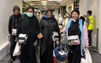 Kloter 12 Tiba di BIM, Debarkasi Padang Masuki Fase Akhir Pemulangan Haji