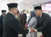 Wali Kota Padang Panjang Lantik Penjabat Sekda dan Pejabat Baru