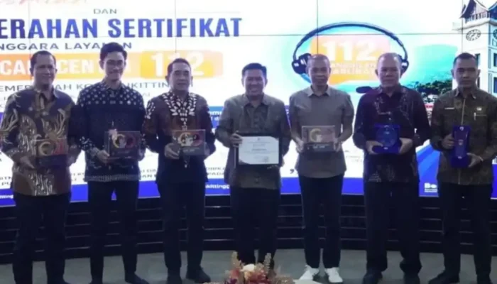 Percepat Respons Masyarakat, Pemko Bukittinggi Luncurkan Layanan Darurat 112