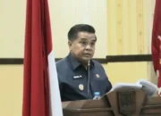 Nota Jawaban Pemerintah Daerah atas Pemandangan Umum Fraksi-Fraksi DPRD Kabupaten Agam terhadap Rancangan Peraturan Daerah (Ranperda) tentang Pertanggungjawaban Pelaksanaan APBD Tahun Anggaran 2025 dalam Rapat Paripurna DPRD Kabupaten Agam di Aula Utama DPRD, Senin (22/6). Foto : Istimewa