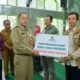 Badan Amil Zakat Nasional (Baznas) Kabupaten Agam kembali menunjukkan komitmennya dalam membantu masyarakat melalui pendistribusian zakat sebesar Rp708,1 juta kepada 321 mustahik diperiode Juni 2026, Senin (22/6/2026). Foto : Istimewa