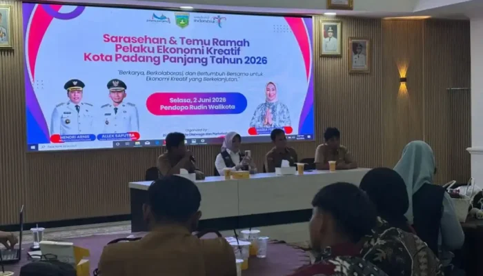 Pemko Padang Panjang Pacu Inovasi Pelaku Ekonomi Kreatif Lokal