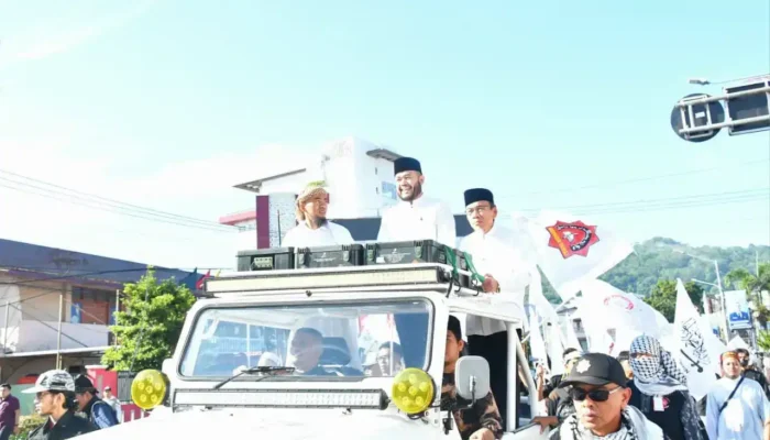 Ribuan Peserta Ikuti Parade Tauhid Sambut Tahun Baru Islam di Padang
