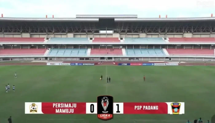 PSP Padang Taklukkan Persimaju Mamuju, Puncaki Klasemen Grup