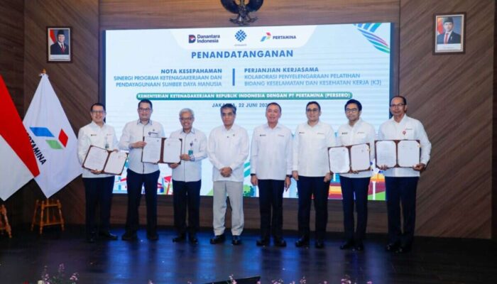 Kemnaker dan Pertamina Tingkatkan Kompetensi SDM via Sinergi Pelatihan Vokasi