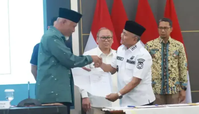 Wawako Solok Hadiri Rakor Pengawasan Pendistribusian JBT dan JBKP