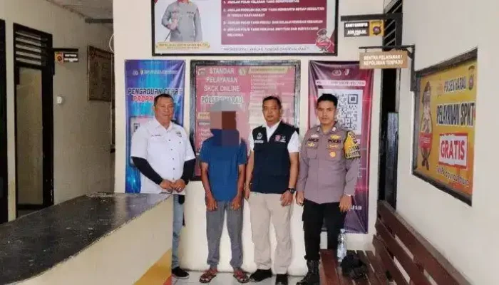 Polsek Harau Amankan Pemuda Terduga Penyebar Isu Pocong Viral
