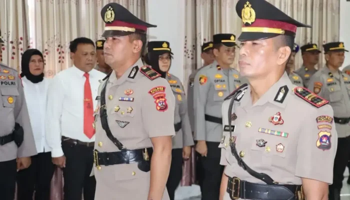 Kapolres Pariaman Lantik Kasat Lantas Baru Polres Pariaman
