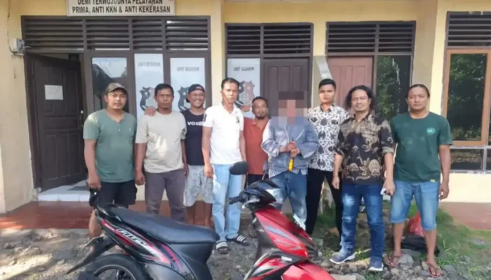 Polres Pasbar Ringkus Pelaku Pencurian Kotak Amal Masjid