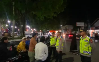 Cegah Tawuran, Polres Tanah Datar Gelar Patroli Rutin