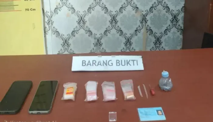 Polres Pariaman Ringkus Kembali Residivis Kasus Kepemilikan Narkotika Jenis Sabu