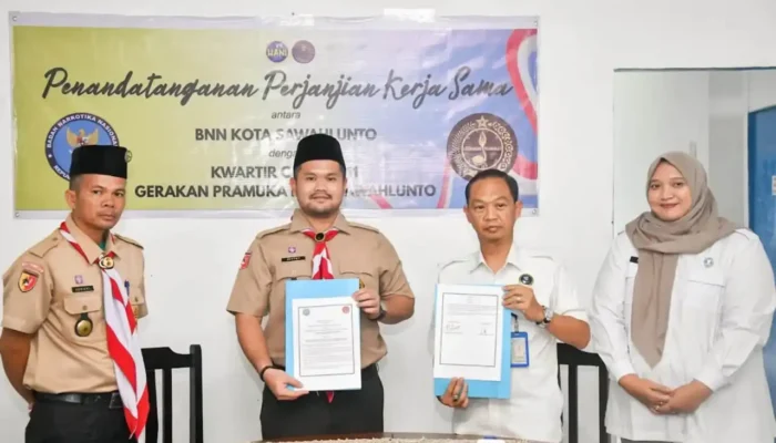 Cegah Penyalahgunaan Narkoba, Kwarcab Pramuka Sawahlunto Bentuk Saka Anti Narkotika