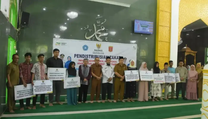 BAZNAS Kabupaten Agam Salurkan Zakat kepada 390 Mustahik di 16 Kecamatan