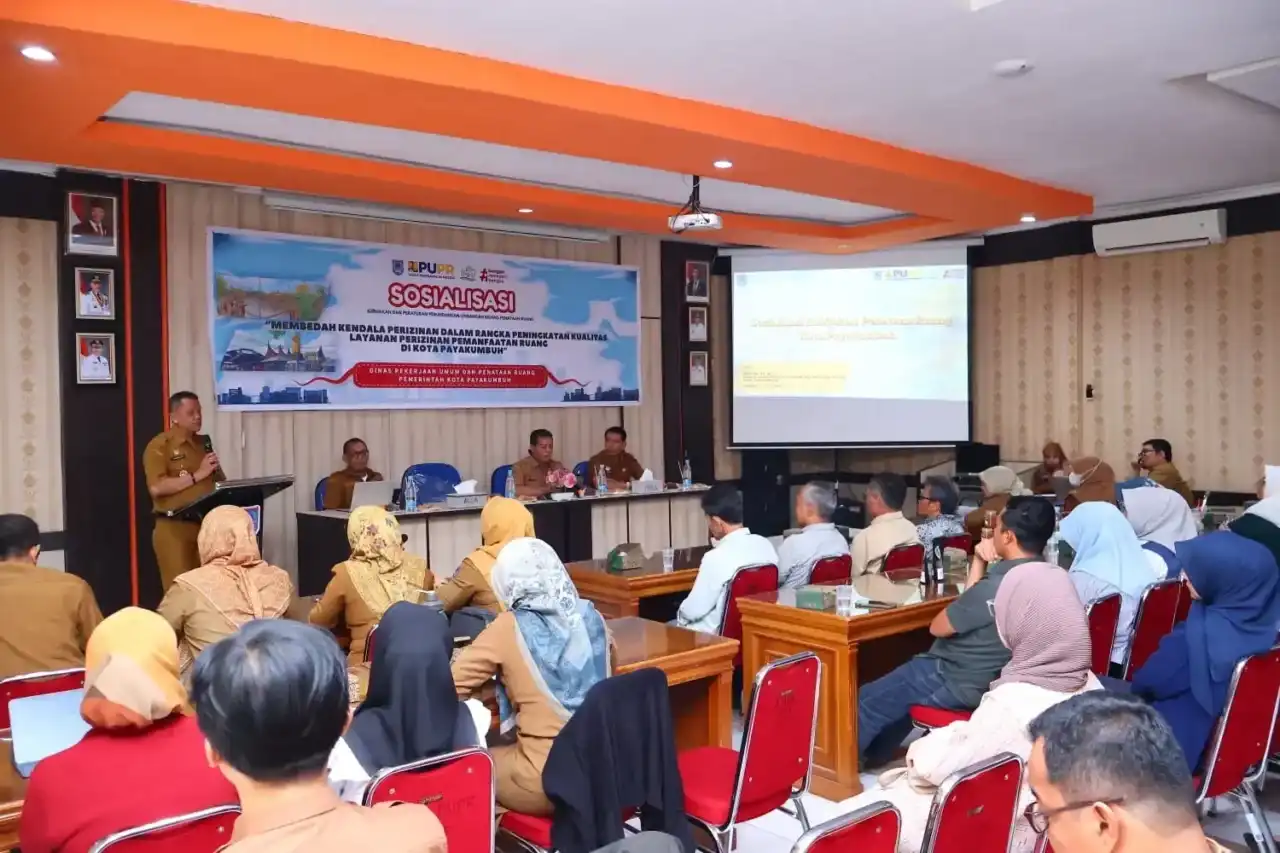 Pemko Payakumbuh Perkuat Kepatuhan Terhadap Perizinan Pemanfaatan Ruang
