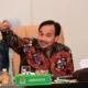 Anggota Komisi III DPR RI Benny Utama saat rapat kunjungan kerja reses Komisi III DPR RI di Kota Ternate, Maluku Utara, Kamis (23/7/2026). Foto: Riska/Karisma