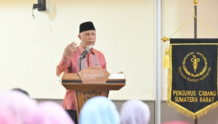 Tekan Angka Kematian, Gubernur Mahyeldi Dorong Program Deteksi Dini Kanker