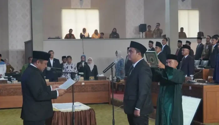 Fadli Aulia Resmi Dilantik Jadi Anggota DPRD Kabupaten Dharmasraya PAW