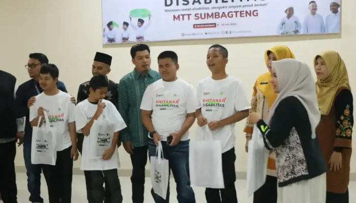Pemko Padang dan IZI Gelar Khitan Massal Khusus Anak Disabilitas