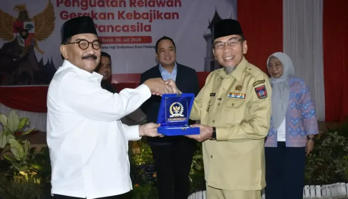 erkuat Nilai Kebangsaan, BPIP Bekali Relawan Gerakan Kebajikan Pancasila di Padang
