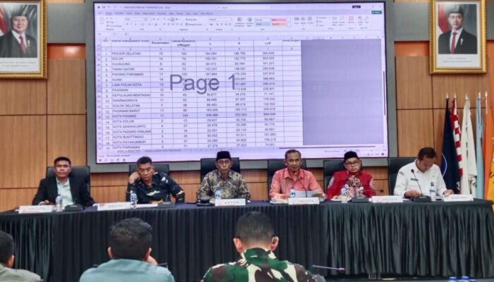 KPU Sumbar Tetapkan 4,2 Juta Pemilih untuk Akurasi Data Pemilu 2029