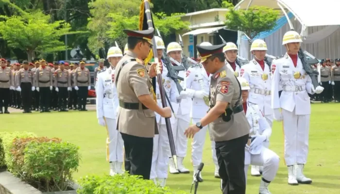 Serah Terima Jabatan Kapolda Sumbar, Irjen Pol Djati Wiyoto Resmi Bertugas