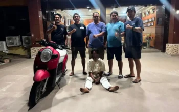 Polresta Padang Ringkus Residivis Pencuri Motor di Sebuah Bengkel