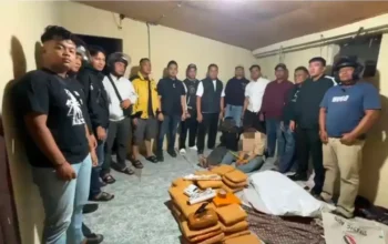 Satresnarkoba Polresta Bukittinggi Gagalkan Penyelundupan 41 Paket Ganja