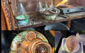 Polda Sumbar Tangkap Empat Pelaku Pengolahan Emas Ilegal di Solok