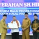 Wakil Wali Kota Padang, Maigus Nasir, saat menghadiri Rapat Koordinasi (Rakor) Kepala Daerah se-Sumatera Barat bertema "Penguatan Komitmen Pemerintah Daerah dalam Percepatan Sertifikasi Halal dan Pembangunan Ekosistem Halal di Sumbar" yang digelar di Auditorium Istana Gubernur Sumbar, Selasa (4/8/2026).