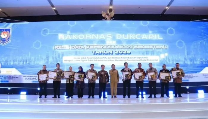 Pemko Padang Panjang Raih Penghargaan IKD Dukcapil Prima Award 2026