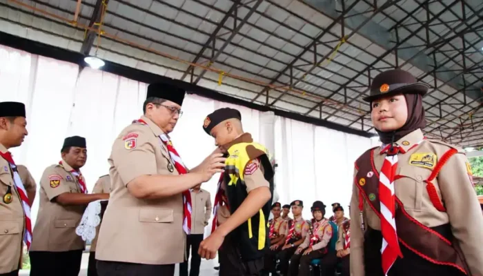 Kwarcab Tanah Datar Lepas 60 Peserta Ikuti Jambore Nasional Cibubur