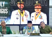Wakil Wali Kota Padang, Maigus Nasir, bersama jajaran Dewan Pengurus Daerah (DPD) APPMBGI Sumatera Barat di Gedung Putih Rumah Dinas Wali Kota Padang, Selasa (4/8/2026).