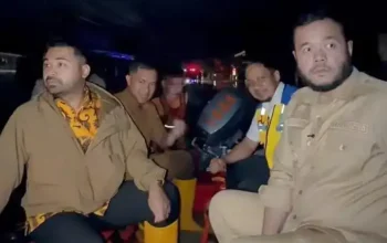 Zigo Rolanda dan Fadly Amran Sisir Lokasi Banjir, Pastikan Warga Aman