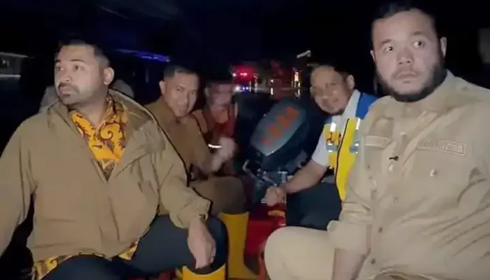 Zigo Rolanda dan Fadly Amran Sisir Lokasi Banjir, Pastikan Warga Aman