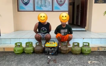 Polsek Sitiung Tangkap Dua Pelaku Pencurian di Kabupaten Dharmasraya