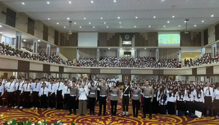 Ditlantas Polda Sumbar Edukasi 3.000 Mahasiswa UNP Tekan Angka Kecelakaan
