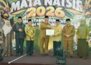 Mata Natsir 2026 sekaligus Masa Ta’aruf UMN Bukittinggi di Aula Perpustakaan Proklamator Bung Hatta, Senin (28/9/2026).