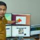 Wakil Gubernur Sumbar Vasko Ruseimy meninjau Stasiun Meteorologi Minangkabau terkait penanganan kabut asap.