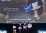 Laptop ASUS ProArt P14 dan P16 dengan performa AI lokal dan layar OLED yang ditujukan untuk kreator profesional.