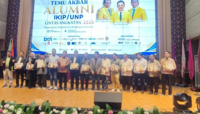 UNP Gelar Malam Puncak ILUNI Award 2026 Rayakan Dies Natalis